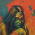 'Marry Me or Goodbye' - Signed Multicolored Artistic Nude Painting from Java (image 2b) thumbail