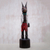Wood statuette, 'Sir Kelinci' - Hand Carved Albesia Wood Rabbit Statuette from Bali (image 2b) thumbail
