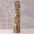 Wood sculpture, 'Owl Totem' - Hand Carved Albesia Wood Owl Totem Statuette from Bali (image 2b) thumbail