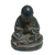 Bronze figurine, 'Buddha's Enlightenment' - Handcrafted Balinese Bronze Meditating Buddha Figurine (image 2a) thumbail