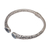 Blue topaz cuff bracelet, 'Entangled' - Blue Topaz Sterling Silver Delicate Cuff Bracelet (image 2e) thumbail