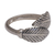 Sterling silver wrap ring, 'Frond Luster' - Handmade Sterling Silver Leaf Wrap Ring from Bali (image 2e) thumbail