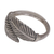 Sterling silver wrap ring, 'Frond Luster' - Handmade Sterling Silver Leaf Wrap Ring from Bali (image 2f) thumbail