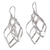 Sterling silver dangle earrings, 'Pesona' - Sterling Silver Dangle Earrings Handcrafted in Bali