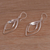 Sterling silver dangle earrings, 'Pretty Pesona' - Balinese Handcrafted Sterling Silver Dangle Earrings