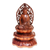 Wood statuette, 'Buddha in Meditation' - Unique Indonesian Wood Sculpture thumbail