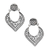 Sterling silver dangle earrings, 'Royal Essence' - Handmade in Bali 925 Sterling Silver Dangle Earrings (image 2a) thumbail