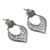 Sterling silver dangle earrings, 'Royal Essence' - Handmade in Bali 925 Sterling Silver Dangle Earrings (image 2c) thumbail