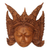 Wood mask, 'Legong Kraton' - Suar Wood Wall Mask of a Legong Kraton Dancer from Bali (image 2a) thumbail