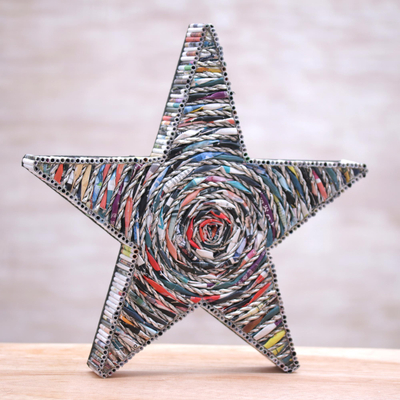 Recycled paper home accent, Starlight Blessing