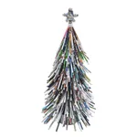 Recycled paper figurine, 'Christmas Fir' - Handmade Upcycled Recycled Paper Tree Ornament Indonesia