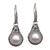 Cultured pearl dangle earrings, 'Heavenly Vines' - Handmade Cultured Pearl 925 Sterling Silver Dangle Earrings