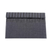Tablet-Hülle aus Baumwolle - Tablet-Hülle aus grauer und schwarzer Baumwolle mit Innentasche