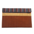 Cotton tablet sleeve, 'Lurik Guardian Brown' - 100% Cotton Brown Striped Tablet Sleeve from Indonesia