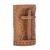 Wood sculpture, 'Fern Cross' - Suar Wood Hand Carved Cross with Floral Background (image 2d) thumbail