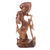 Wood sculpture, 'Janger Beauty' - Suar Wood Hand Carved Janger Dancer Sculpture (image 2a) thumbail
