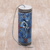 Percussion instrument, 'Gecko Echo in Blue' - Blue Gecko Themed Percussion Instrument Handmade in Bali (image 2) thumbail