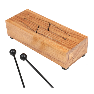 Mahagoni-Xylophon - Handgefertigtes Mahagoni-Xylophon-Instrument aus Bali