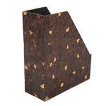 Coconut shell file holder, 'Natural Organizer' - Handcrafted Coconut Shell File Holder from Indonesia