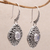 Rainbow moonstone dangle earrings, 'Truly Yours' - Rainbow Moonstone and Sterling Silver Dangle Earrings (image 2b) thumbail