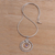 Amethyst pendant necklace, 'Happy Sensation' - 925 Sterling Silver Amethyst Round Pendant Necklace (image 2c) thumbail
