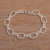 Sterling silver filigree link bracelet, 'Eternal Connection' - Filigree Sterling Silver Link Bracelet from Indonesia