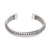 Sterling silver cuff bracelet, 'Eternity Bond' - Sterling Silver Cuff Bracelet Handcrafted in Bali (image 2a) thumbail