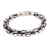 Men's sterling silver chain bracelet, 'Daring Pioneer' - Men's Sterling Silver Chain Bracelet from Bali (image 2a) thumbail
