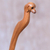 Wood back scratcher, 'Dachshund Delight in Natural' - Dachshund Dog Paw Wood Back Scratcher Hand Carved in Bali (image 2c) thumbail