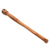 Wood back scratcher, 'Dachshund Delight in Natural' - Dachshund Dog Paw Wood Back Scratcher Hand Carved in Bali (image 2d) thumbail