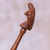 Wood back scratcher, 'Turtle Relief in Natural' - Turtle Themed Wood Back Scratcher Hand Carved in Bali (image 2e) thumbail
