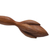 Wood back scratcher, 'Lotus Ease in Natural' - Lotus Flower Wood Hand Back Scratcher Hand Carved in Bali (image 2f) thumbail