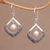 Aretes colgantes de perlas cultivadas - Aretes colgantes de plata esterlina con perlas cultivadas de Bali