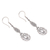 Sterling silver dangle earrings, 'Mystic Vines' - Sterling Silver Dangle Earrings Handcrafted in Bali (image 2c) thumbail