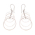 Sterling silver dangle earrings, 'Galaxy Dangle' - Sterling Silver Dangle Earrings Handcrafted in Bali thumbail