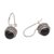 Onyx drop earrings, 'Beauteous' - Onyx and Sterling Silver Drop Earrings Handmade in Bali (image 2d) thumbail