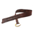 Cinturón de cuero, 'Iron Edge' - Cinturón de cuero con tachuelas de hierro hecho a mano con gancho contemporáneo