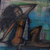 'Pallete Knife Painter in Action' - Signed Painting of an Artist from Java (image 2b) thumbail