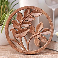 Featured review for Wood relief panel, Fern