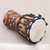 Mahogany mini djembe drum, 'Gecko Tune' - Mahogany Mini Djembe Drum Handmade in Bali (image 2b) thumbail