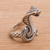 Sterling silver cocktail ring, 'Flaring Cobra' - Sterling Silver Cobra Cocktail Ring from Bali (image 2) thumbail