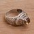 Citrine cocktail ring, 'Javanese Temple' - Handcrafted Citrine and Sterling Silver Cocktail Ring (image 2) thumbail