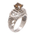 Citrine cocktail ring, 'Javanese Temple' - Handcrafted Citrine and Sterling Silver Cocktail Ring (image 2g) thumbail