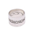 Sterling silver band ring, 'Around the Vines' - Sterling Silver Band Ring Crafted in Indonesia (image 2c) thumbail