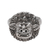 Sterling silver cocktail ring, 'Balinese Guardian' - Sterling Silver Barong Guardian Cocktail Ring from Bali (image 2a) thumbail