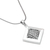 Sterling silver pendant necklace, 'Weaving Ketupats' - Woven Sterling Silver Diamond Shaped Pendant Necklace (image 2e) thumbail