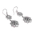 Sterling silver dangle earrings, 'Elegant Star' - Artisan Crafted Sterling Silver Dangle Earrings from Bali (image 2c) thumbail