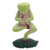 Wood statuette, 'Yoga Frog' - Suar Wood Yoga Frog Statuette from Bali thumbail