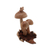 Wood sculpture, 'Resting Tree Frog' - Hand-Carved Jempinis Wood Tree Frog Mushroom Sculpture (image 2g) thumbail