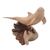 Wood sculpture, 'Joyous Dolphin' - Hand-Carved Jempinis Wood Leaping Dolphin Tree Sculpture (image 2d) thumbail